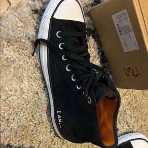 Black Converse High-Top Sneakers